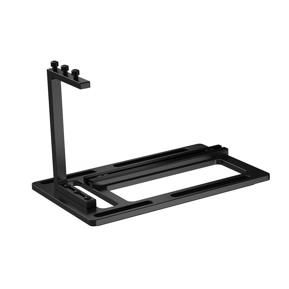 [해외] XRIKUI 수직 GPU 마운트 브래킷, PCIe 라이저 슬롯 및 120mm 팬 지지대가 있는 알루미늄 합금 그래픽 카드 홀더, 맞춤형