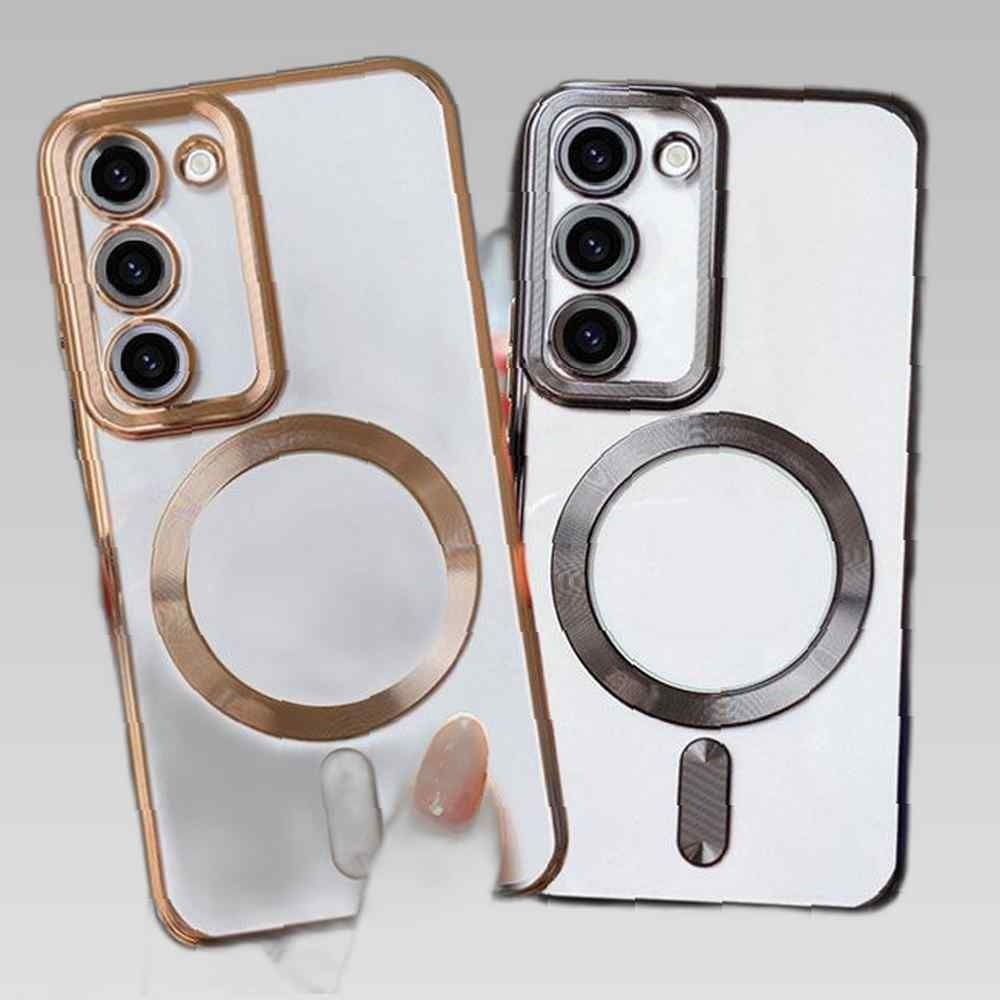 J2L 갤럭시노트20울트라 메탈라인 맥세이프 젤리케이스 폰케이스 맥세이프케이스 맥세이프젤리케이스 카메라렌즈