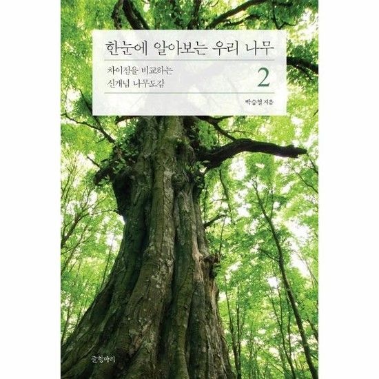 한눈에 알아보는 우리 나무 2 - 차이점을 비교하는 신개념 나무도감