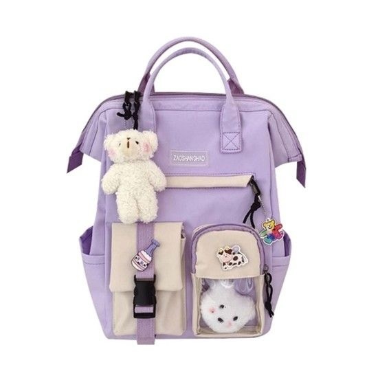 에미리 여성책가방 여성백팩 10대 중학생 캐주얼 학생 캐주얼 직장인 10대 20대 선물