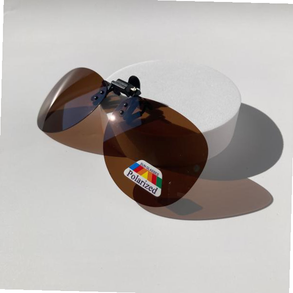 안경 보잉 클립 선글라스 갈색 낚시 등산 자전거 라이딩