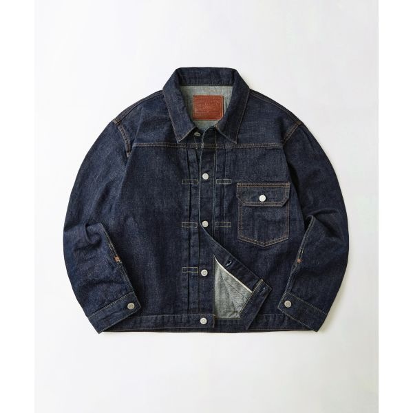 [매장정품] OUTSTANDING SELVEDGE DENIM 1ST JACKET_INDIGO OS00ALJK05ID