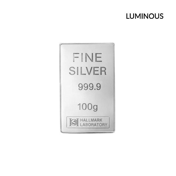 [루미너스] ◆ SILVER 999.9 행운 실버바 100g