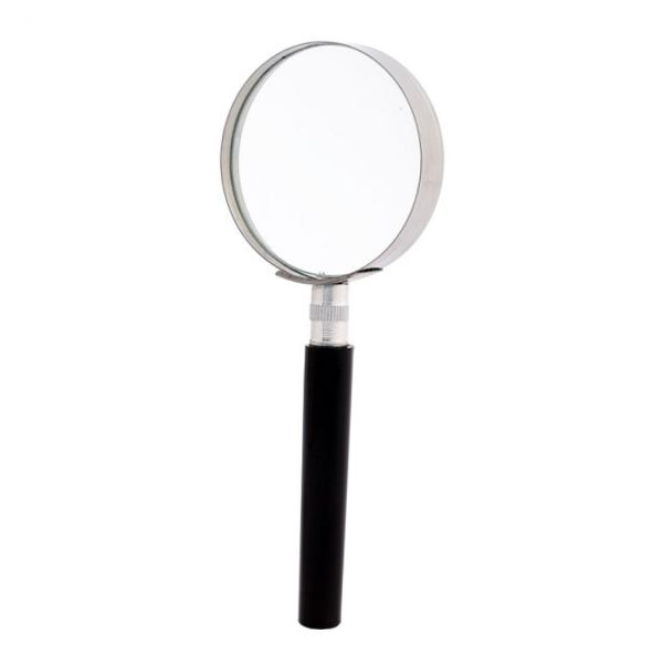 중소형 60mm 손잡이 돋보기 휴대용 4배율 효도선물 돋보기 템 노안 휴대용 독서 확대경 선물