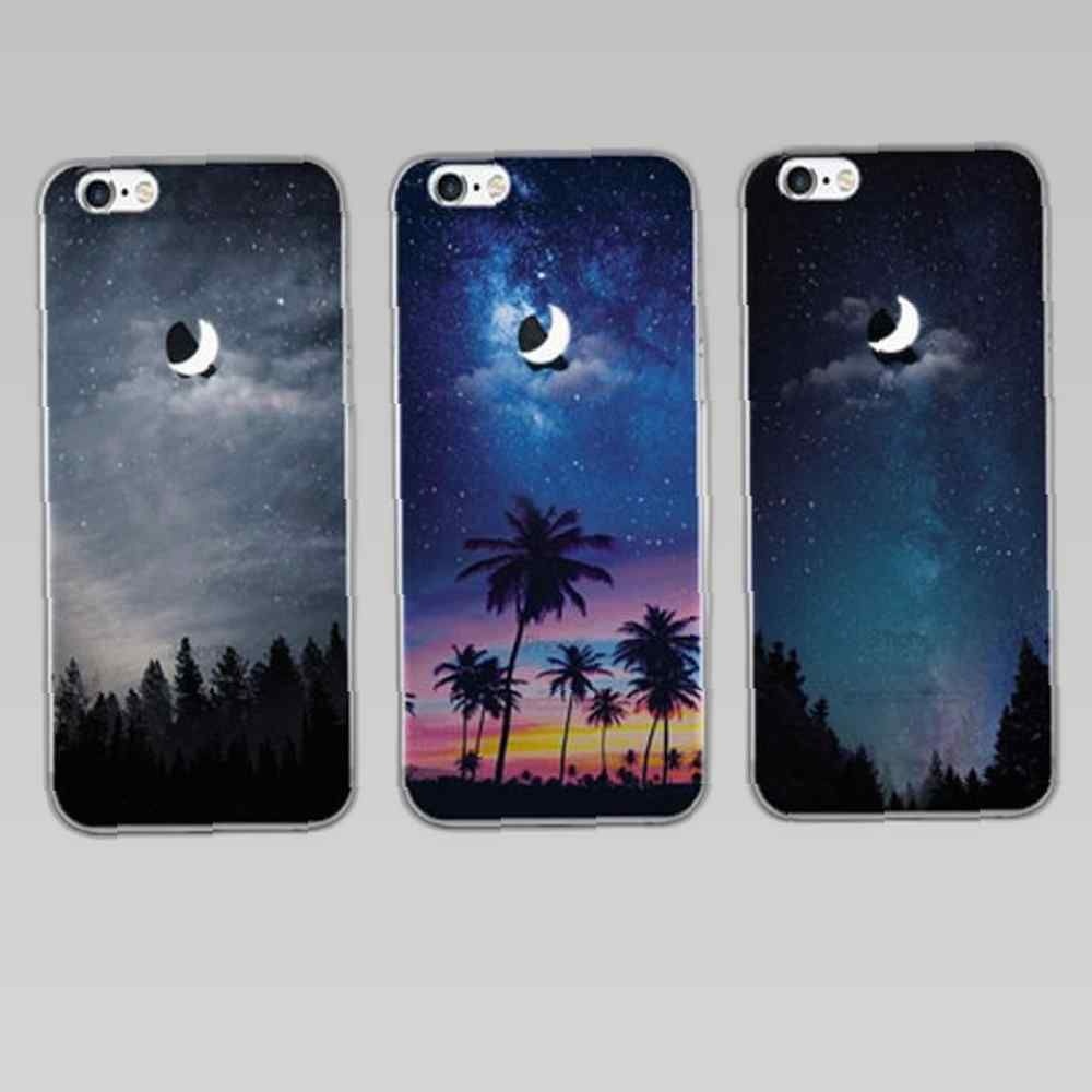 아이폰 7 8 달빛야경 cz투명젤 케이스 아이폰7케이스 아이폰8케이스 아이폰케이스 풍경케이스 야경케이스