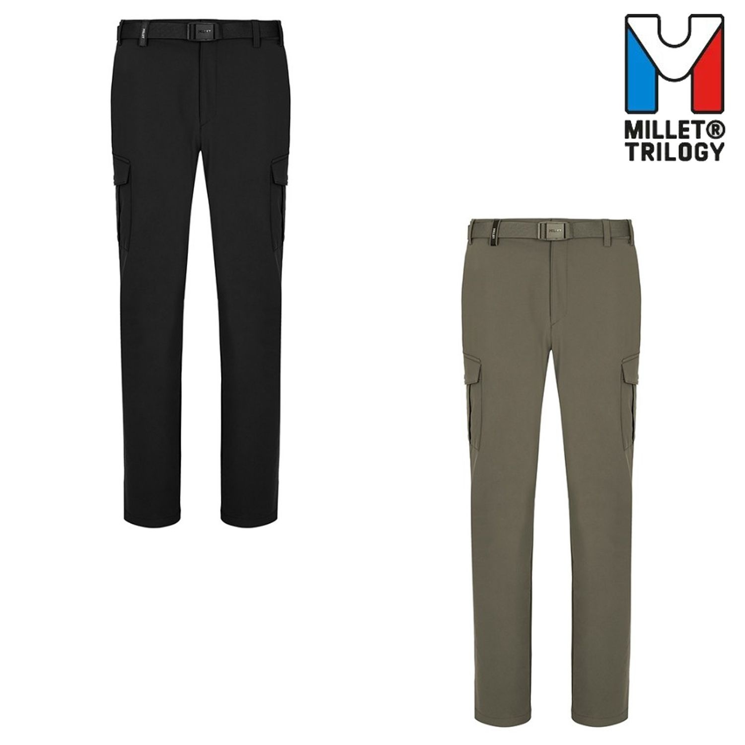 밀레 남성 양쪽포켓 카고팬츠