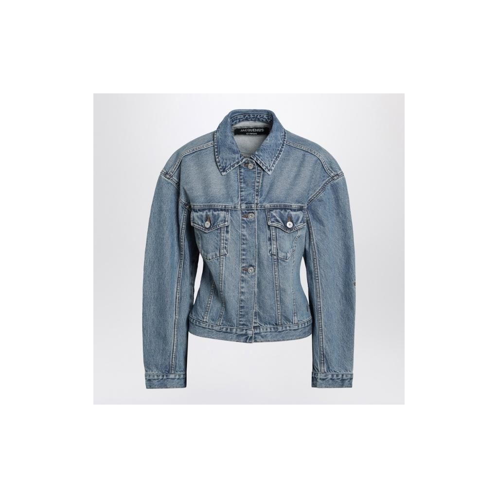 [해외] 자크뮈스 쟈크뮈스 Indigo de NAmes denim jacket JAW00027AD00038/XM_JACQM-33C_108-36 Blue  [관부가세포함]