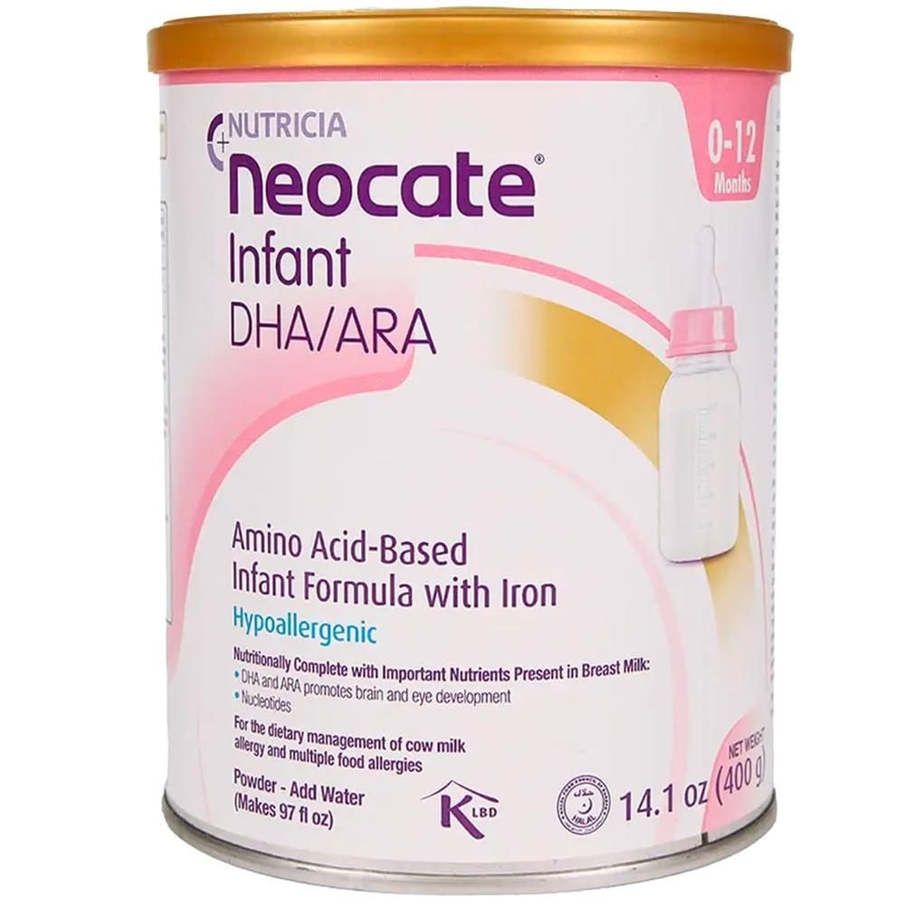 Neocate [해외] Neocate 네오케이트 분유 DHA ARA 철분 0-12개월 400g