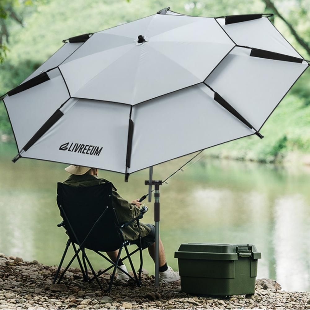 파라솔 꺽임파라솔 비치 낚시 야외용 캠핑 해변 카페옥상 그늘막거치대 휴대용 텐트정원