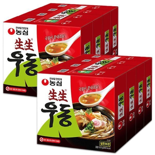 농심 생생우동 253gx8개입 379121