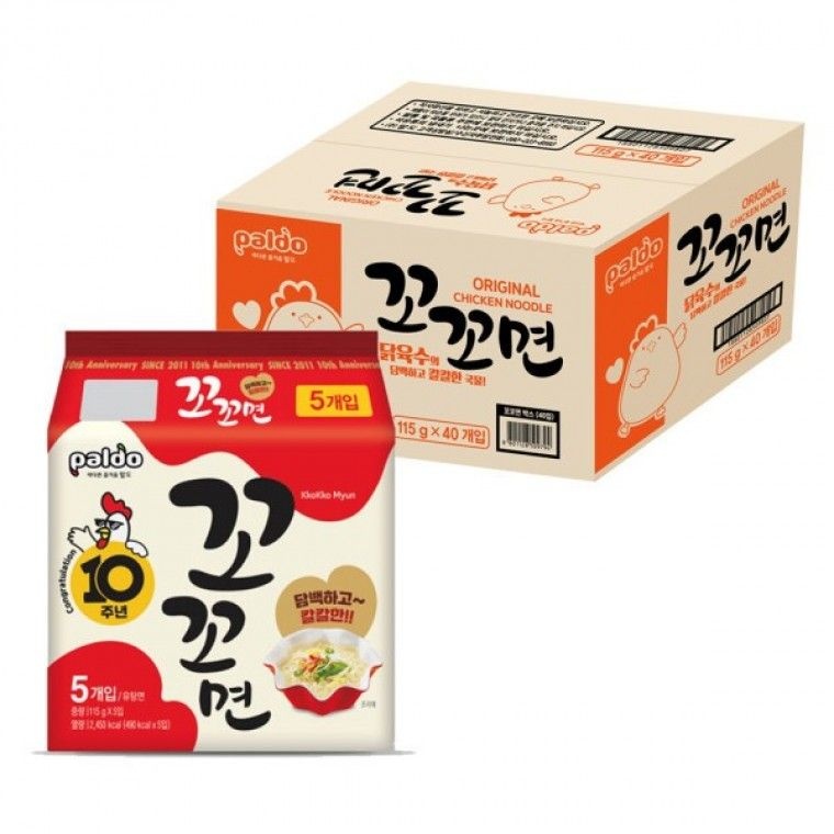 꼬꼬면 115g (5입) 총8개