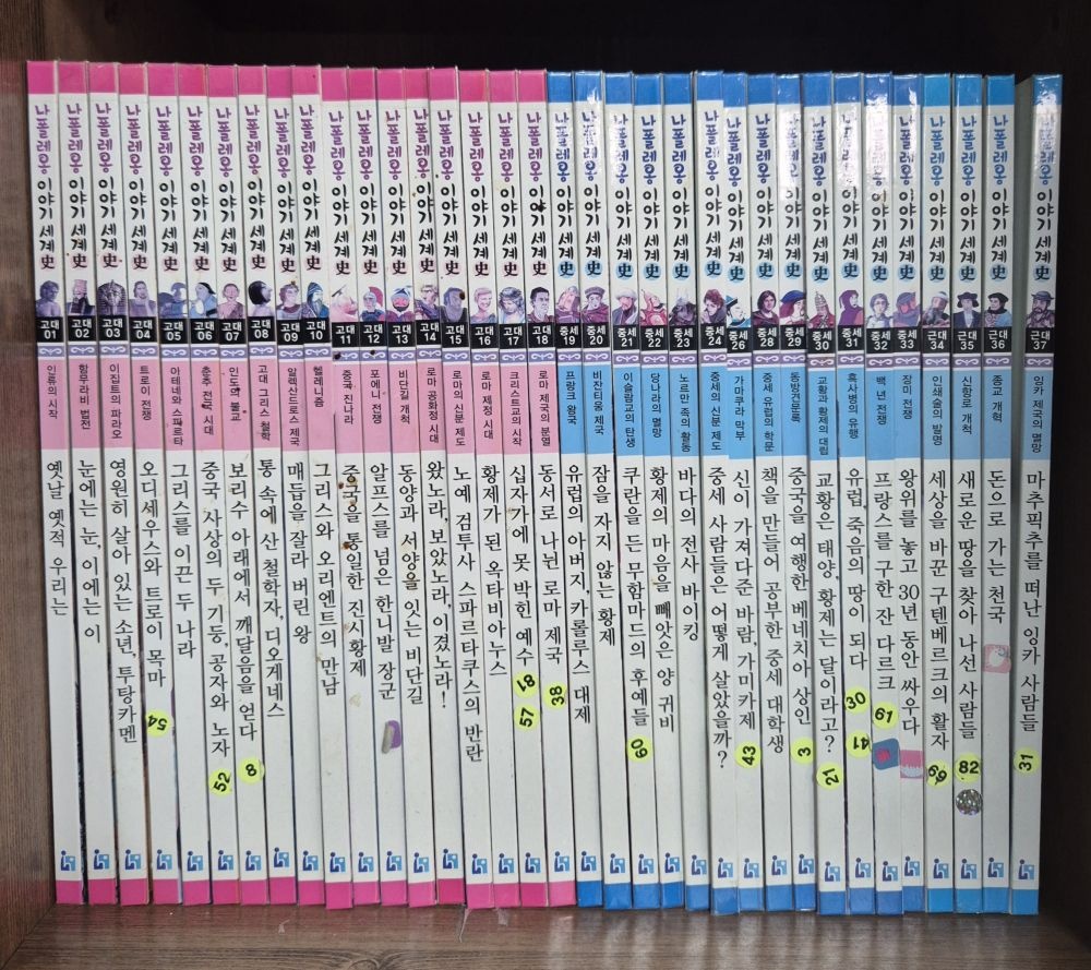 [개똥이네][중고]나폴레옹 이야기 세계사(DF85)