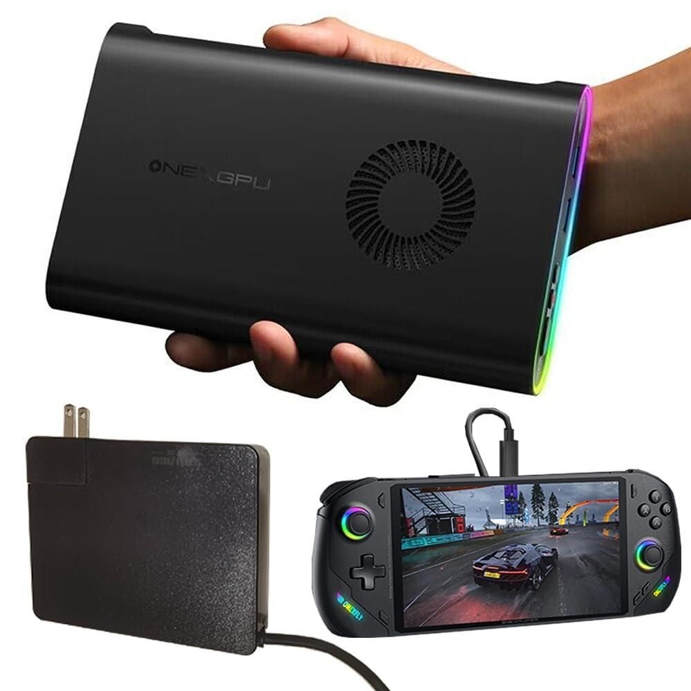 XAMMUE [해외] XAMMUE ONEXGPU eGPU 그래픽 카드 도크 확장 카드 Radeon RX 7600M XT 8GB GDDR6 RDNA3 아키텍처 M.2 2280 Oculink 썬더볼트 3 및 4 포함