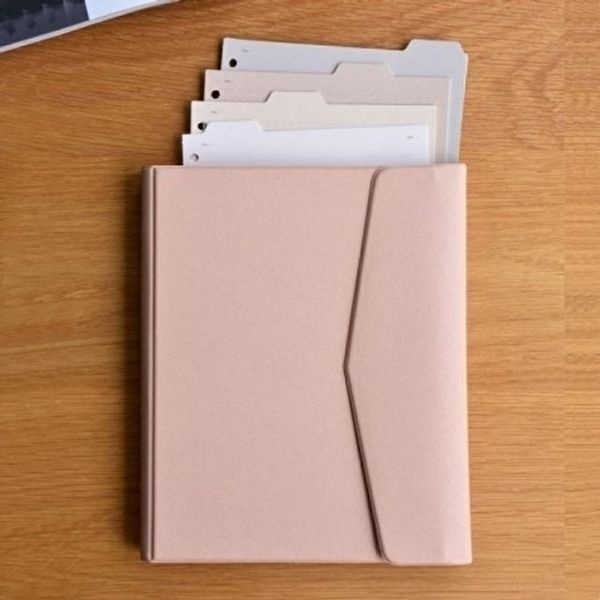 고품질 가죽 20공 다이어리 바인더 클래식 A5 메모장 링 노트 20공 a5 20공링 바인더커버 링바인더 WFIPFAS