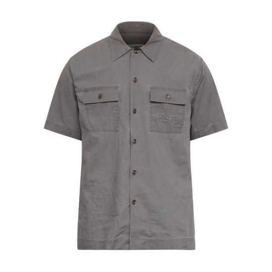 [해외] MM6 메종 마르지엘라 26SS MM6 메종마르지엘라 반팔 셔츠 M35741 SH0DR0008 855 GREY