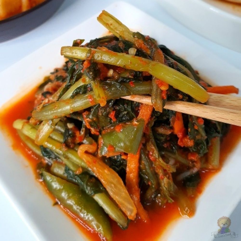 건채담 열무김치 3KG 비빔밥김치 정성가득 입맛돋구는김치