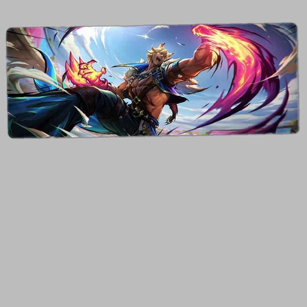 롤팀 F 소울파이터 게이밍장패드 800x300x4mm 마우스패드 마우스장패드 롤 페이커 롤게임 롤장패드 데스크매트