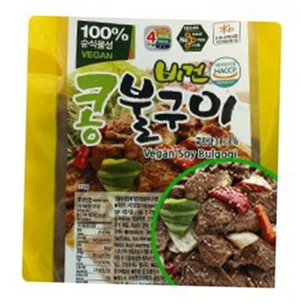 채식식단 콩과 현미로 만든 콩고기 비건콩불구이 1kg