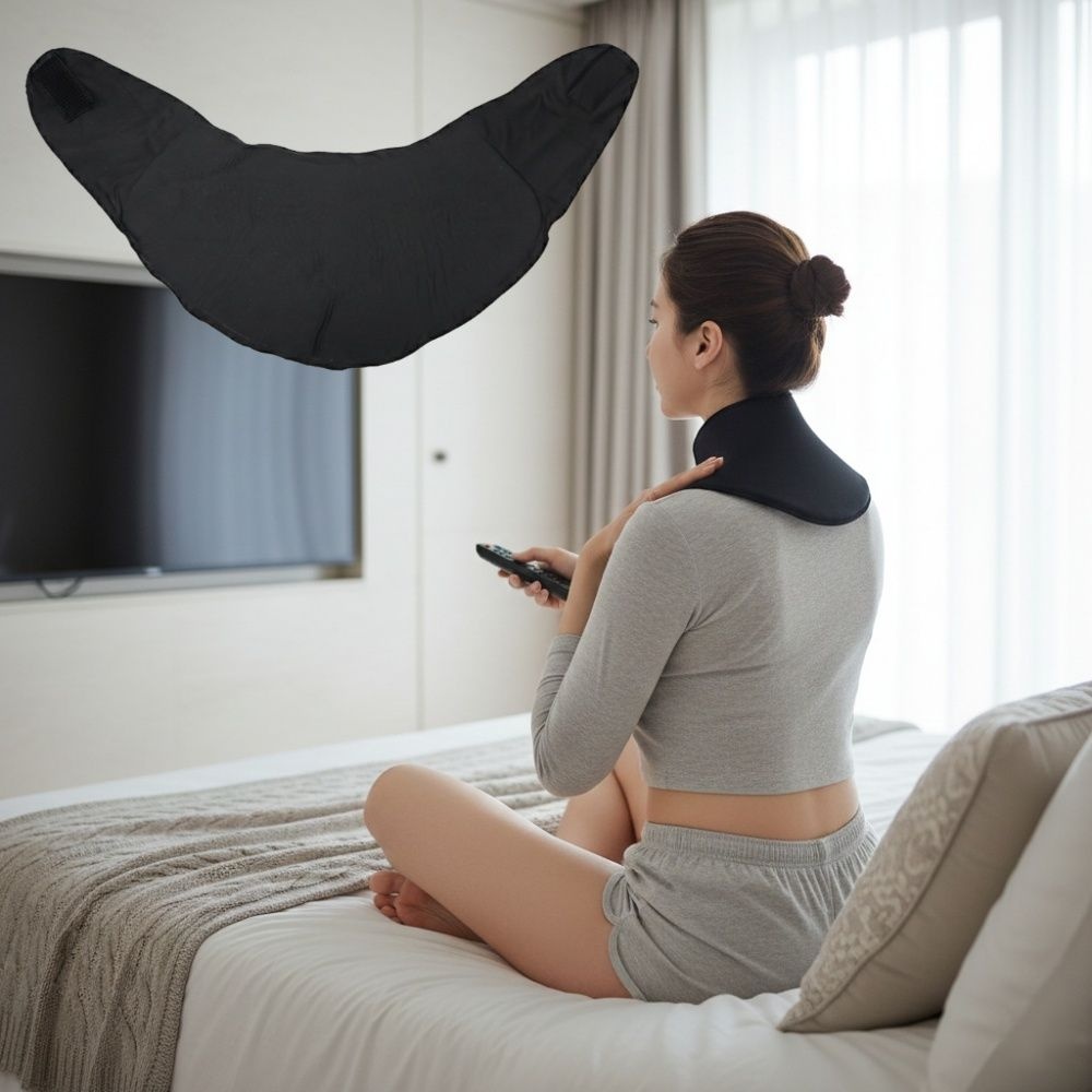 스타일도매 혀누닷컴 목 승모근 젤타입 냉온 찜질팩 1개 밀착 신축성 찍찍이타입 온찜질팩 냉찜질팩