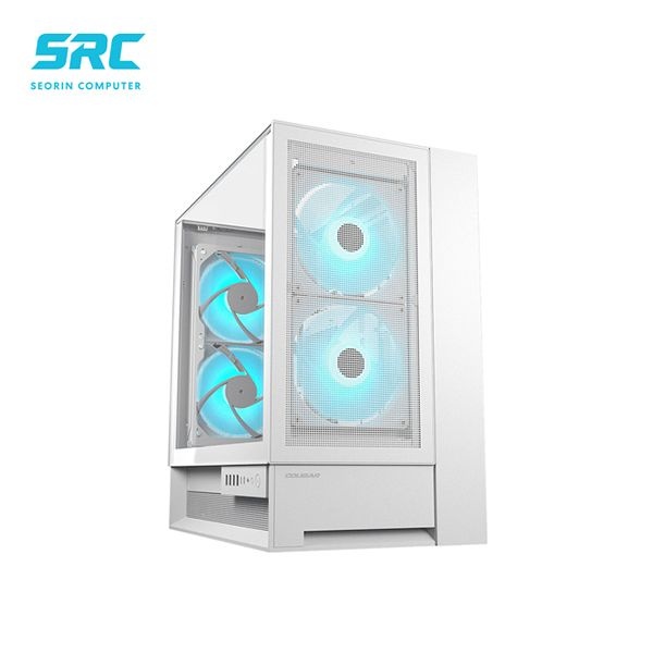 서린컴퓨터 서린컴퓨터 AMD 9800X3D_RAM 32GB_쿠거 Omny X 화이트 반본체PC