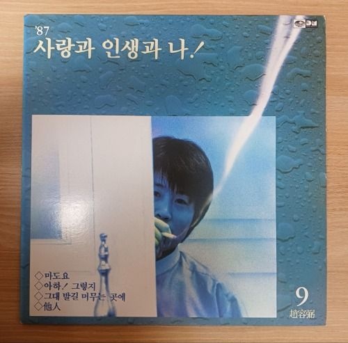 중고LP) 조용필9집 - 마도요/사나이결심/아하그렇지/그대발길머무는곳에(자켓EX/음반EX+)