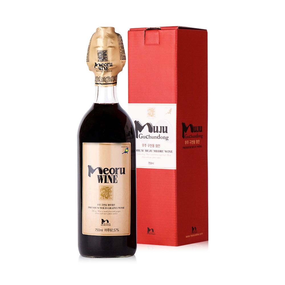 덕유와이너리 무주구천동 머루와인 미디움 12도 750ml