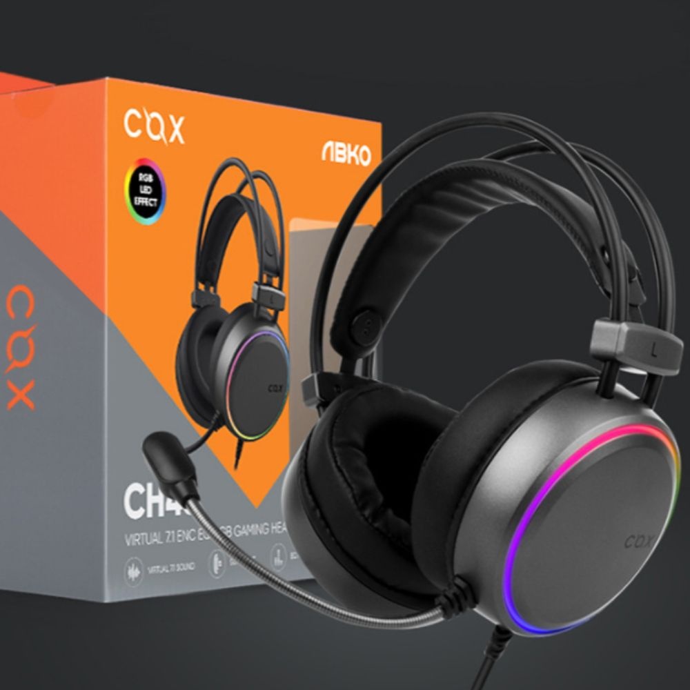 COX ENC EQ RGB 게이밍 헤드셋 경량 멀티 컨트롤러