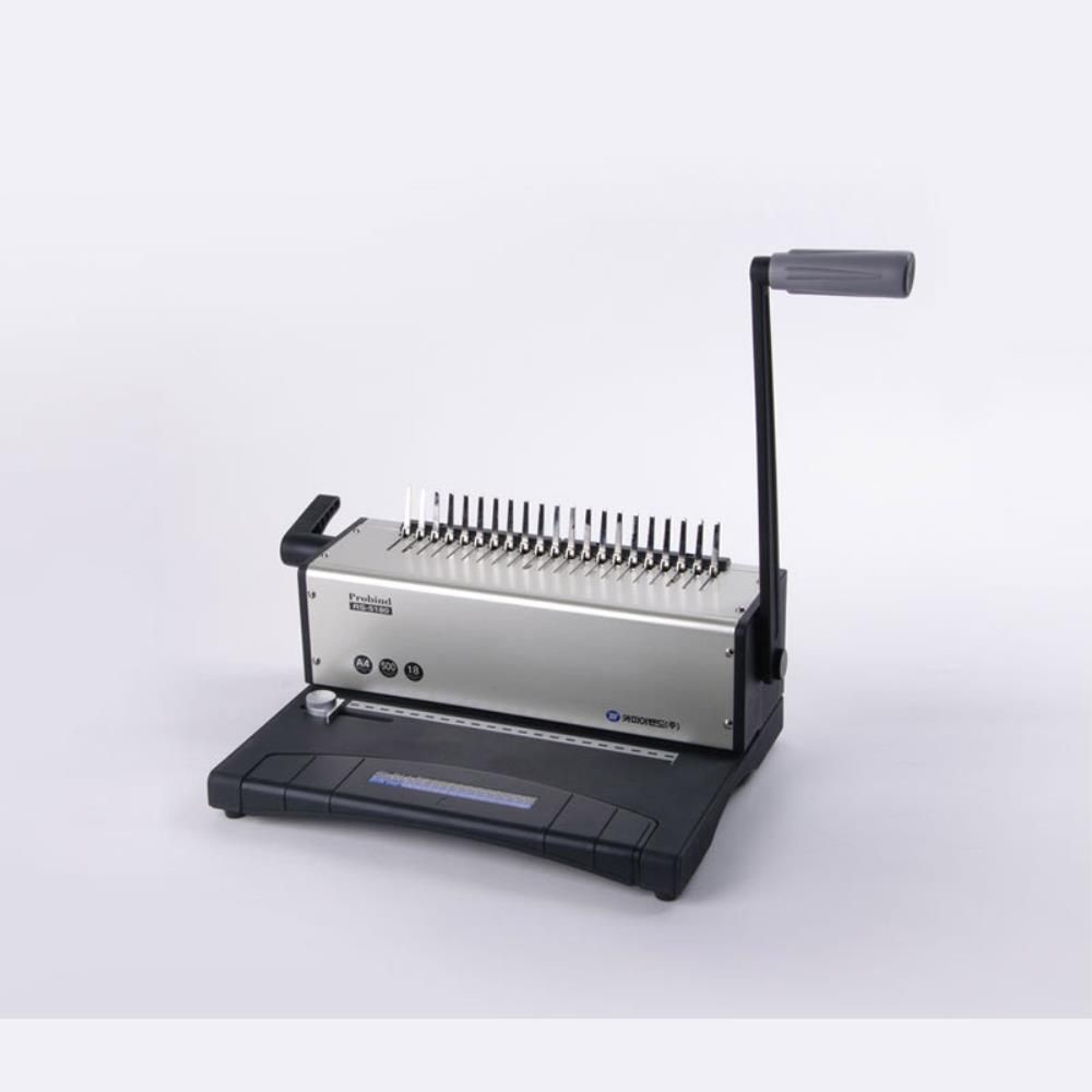 최대 제본매수 500매 플라스틱링 제본기 확원제본기 사무실용제본기 칼제본기 책제본기계 타공기 문서제본