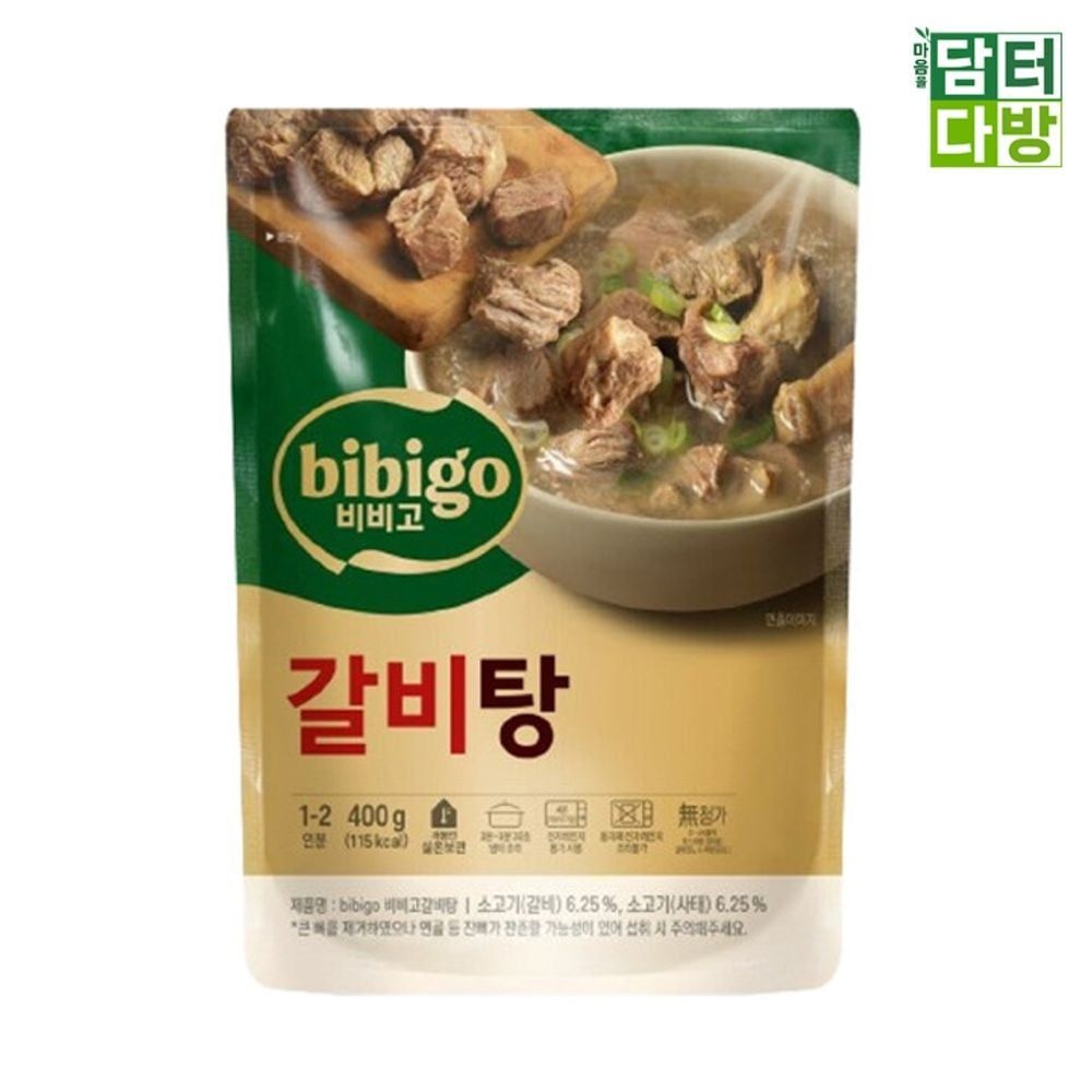 자취생요리 비비고 갈비탕 X 400g 5개