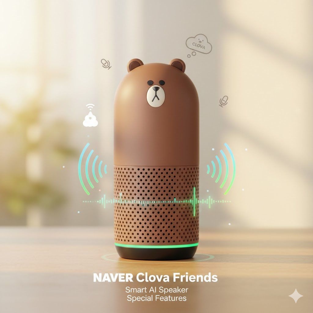 네이버 클로바 클로바 AI 인공지능 스피커 프렌즈/일반가정 유치원 학원