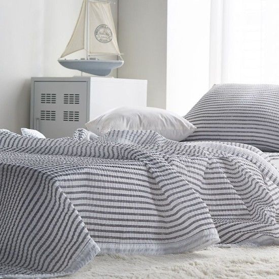 (국산) 열대야 홑이불베게세트(SS/그레이) 새겨드림판촉 이불베게세트 여름이불