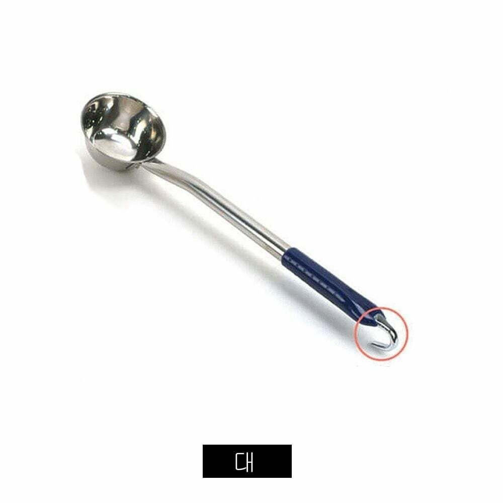 엄지척 (현대Hmall) 업소용 POE204Q4 스텐 통샥구 국자 대 800cc 업소용국자 대형국