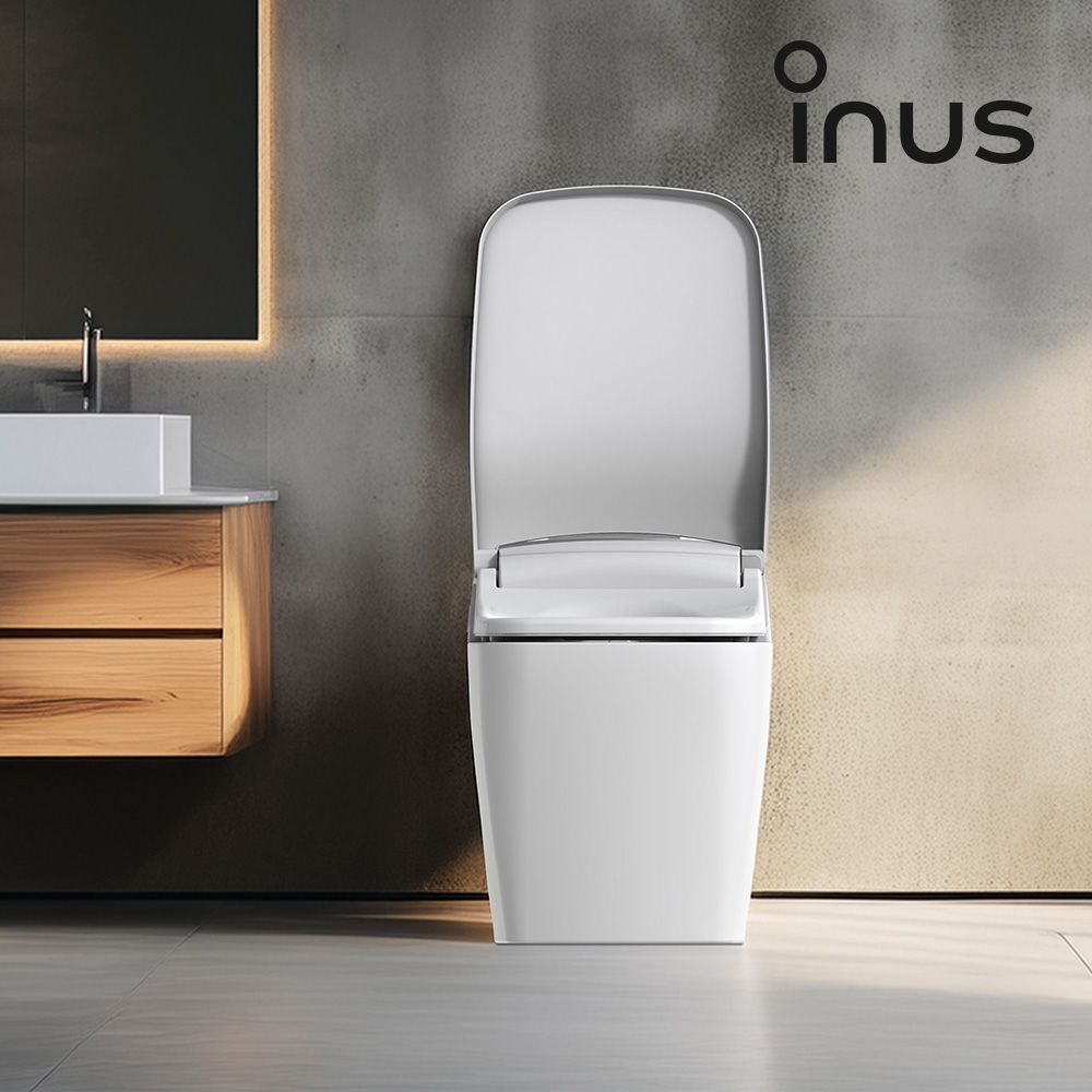 이누스 신제품 이누스 도기일체형비데 99.9% 살균 완전직수 강력세정 자동물내림 설치비포함 호텔식 IW-800 white