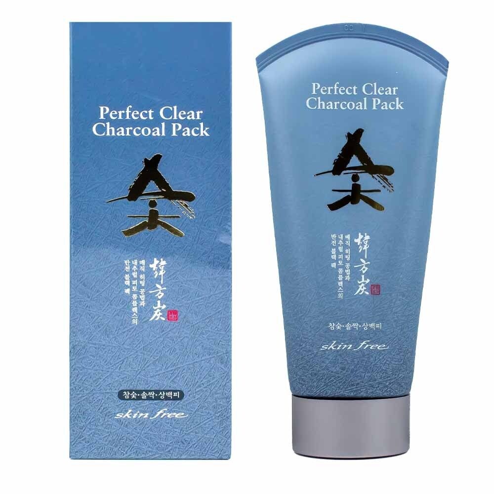 스킨프리 퍼펙트 클리어 숯 팩 120ml