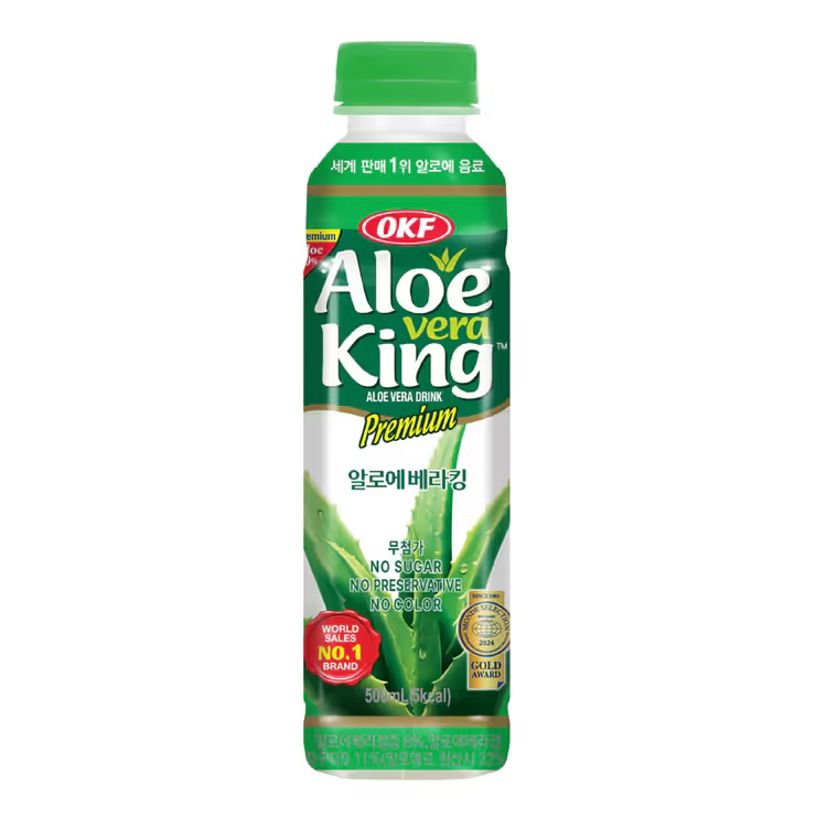 [피부까지 생각한] OKF 알로에 베라 킹 주스 500ml 24병