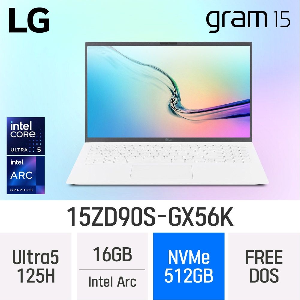 LG LG전자 2024그램 15 / 15ZD90S-GX56K ( 16GB / N 512GB ) ND