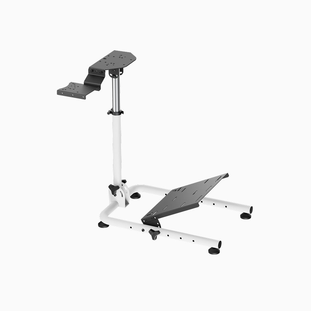 STRIX 지티기어 STRIX 스트릭스 컴팩트 접이식 레이싱 휠 거치대 화이트