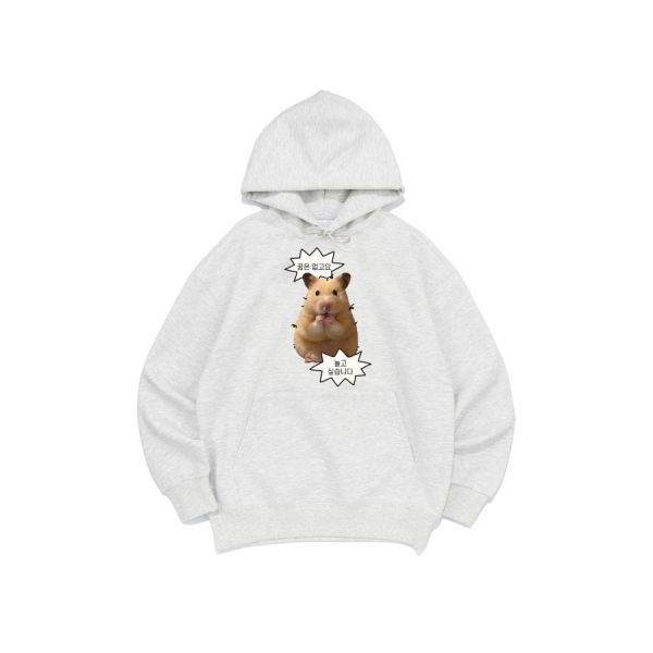 8TONTRUCK 8TONTRUCK 후드티 놀고싶어요남여공용 오버핏