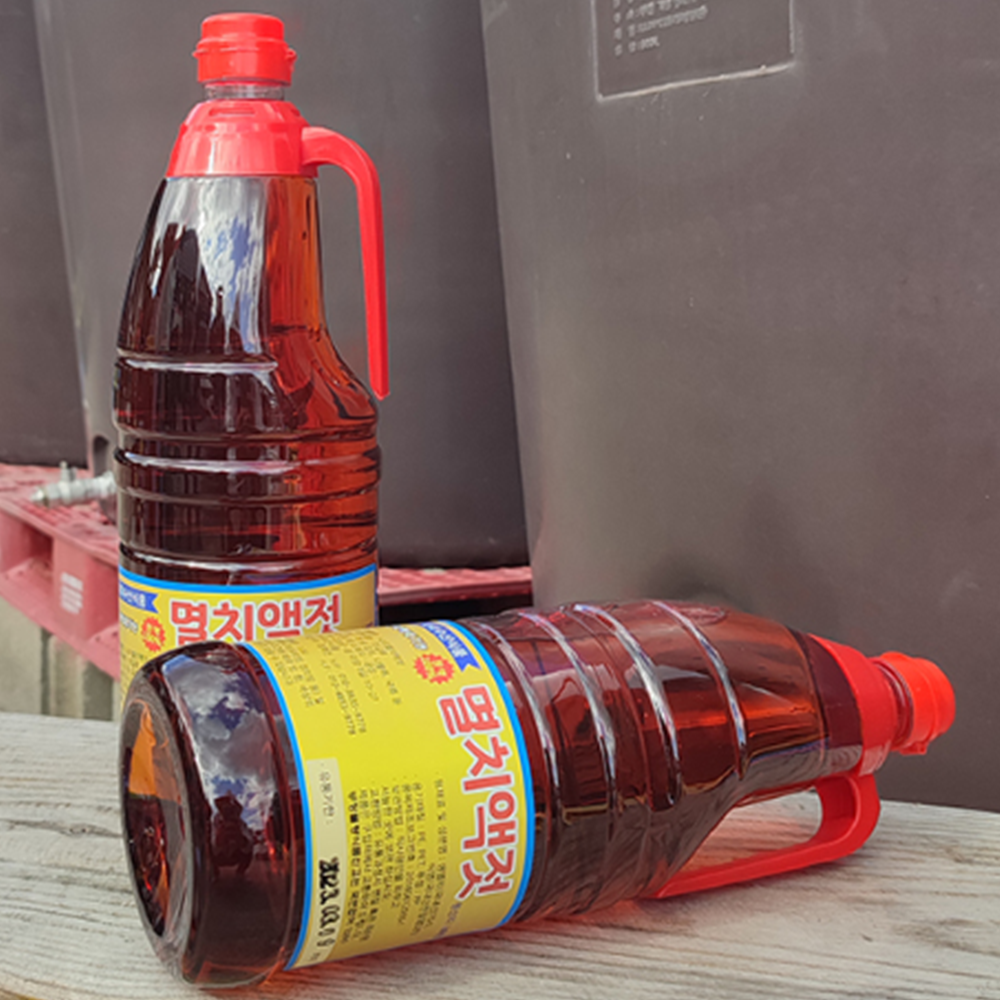 멸치액젓 멸치진젓 1.8L 천일염 김장 재료 남해 진젓 국 나물 요리 감칠맛