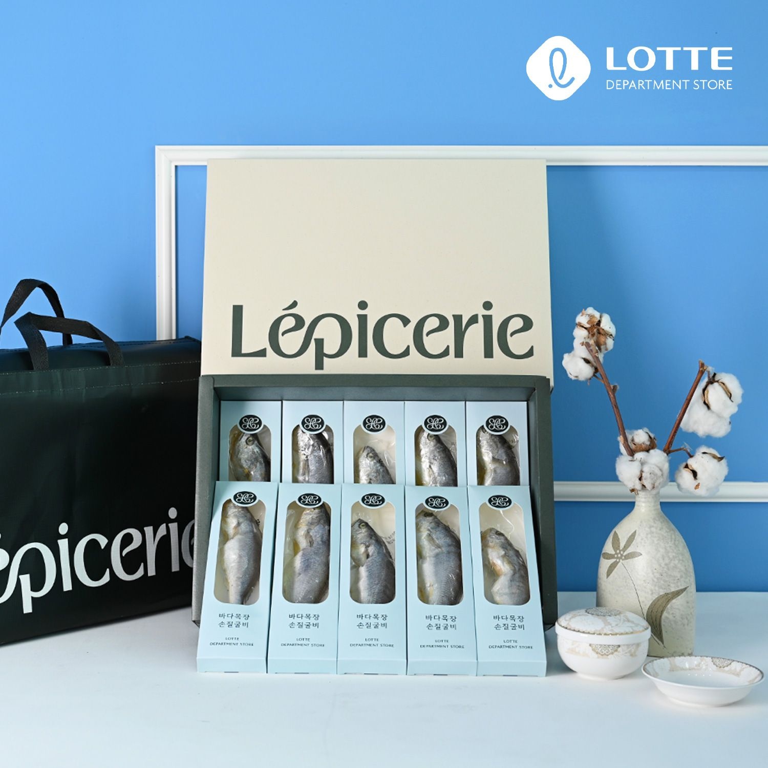 [롯데백화점] 여수한가네 바다목장손질굴비세트GIFT-월月(1.5kg /10미) 개별포장 LE1218384458