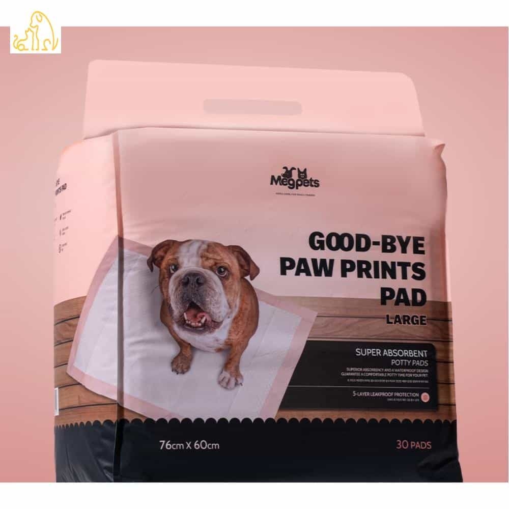 PICK 메그펫츠 굿바이 배변 패드 76X60 대형30매 70G 반려견패드 대형배변패드 애견패드대형