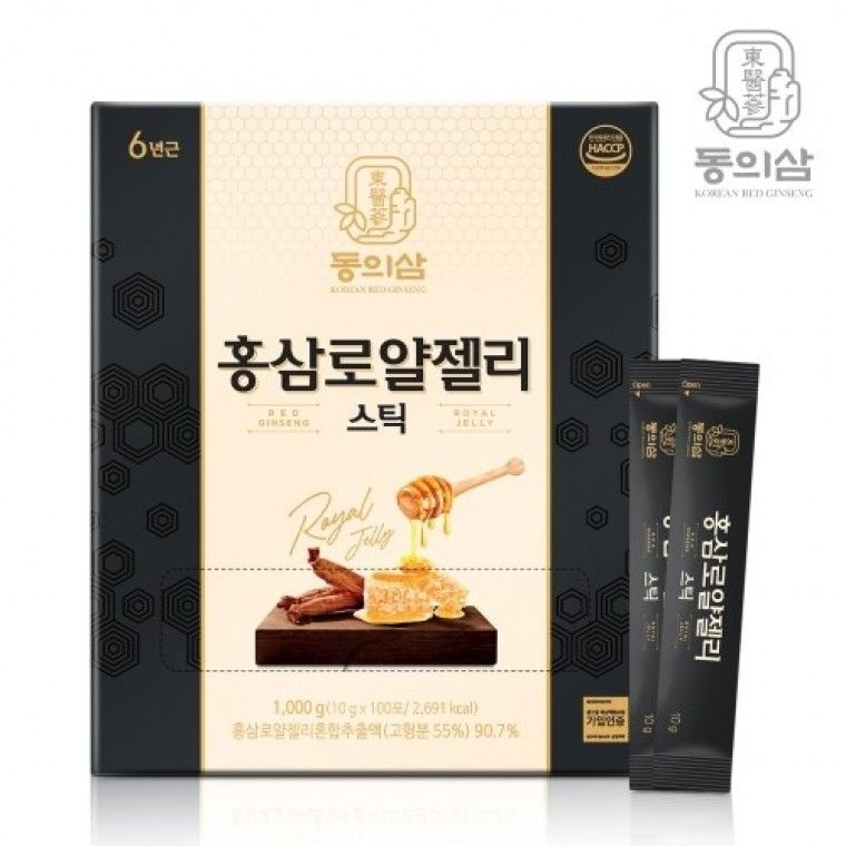엘에프디협력사 동의삼 홍삼로얄젤리스틱 100포 10g x