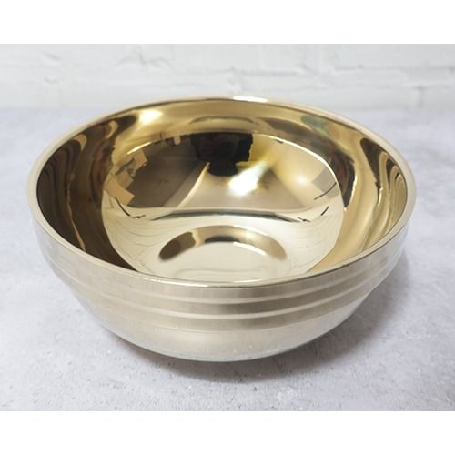 화영 한정팬매 화영 티타늄 이중국그릇 유광 외경 17.3cm 높이 7.5cm 티타늄탕기 유광그릇 국그릇 티타늄대접