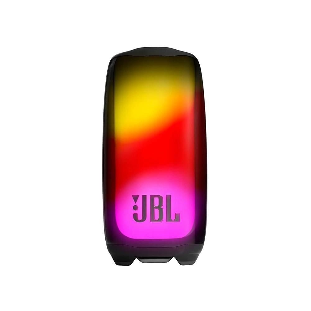JBL [해외] JBL Pulse 5 - 눈부신 조명이 있는 휴대용 블루투스 스피커, 오리지널 프로 사운드, 블랙