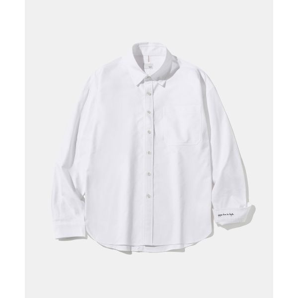 DIAMOND LAYLA Semi Over fit Essential Oxford Normal Shirt S1751 D25SSSH1751WH 2936445