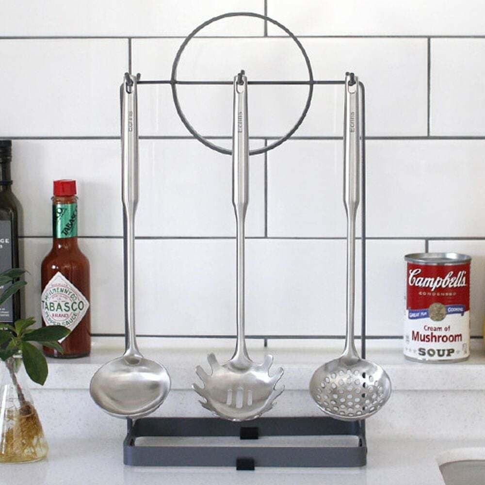 엄지척 (현대Hmall) 철제 JLC801D4 다용도 걸이 주방 수건 타올 국자 도구 거치대