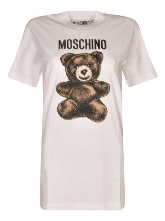 모스키노 25SS 모스키노 반팔 티셔츠 V0709 0541 1001