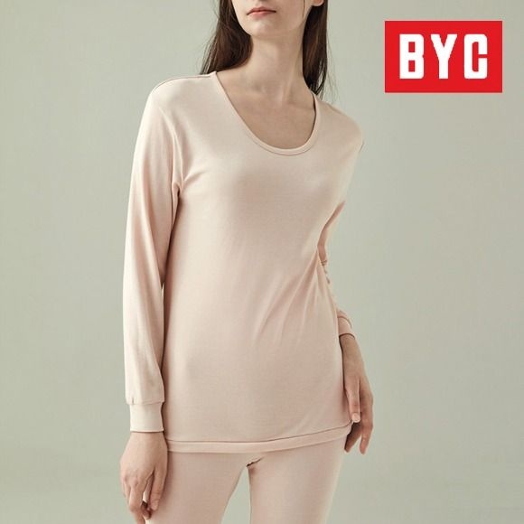 BYC 여성 하이클래스 상하세트 120수 양면내의 순면 BYI6651