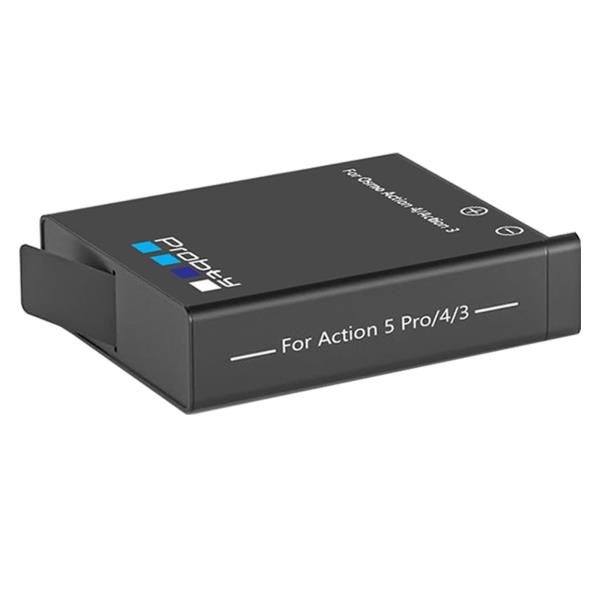 DJI 오스모 액션 6 5 프로/4 카메라 배터리 2200mAh 및