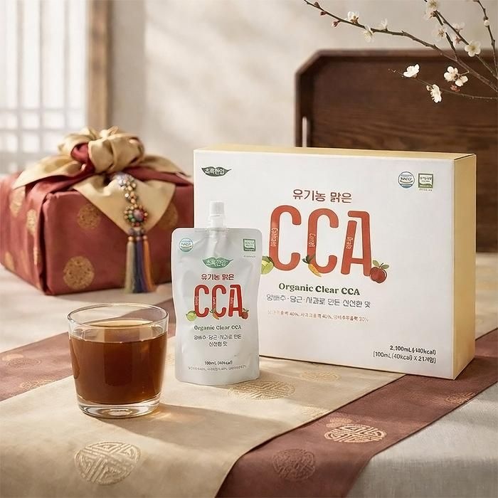 [초록한입] 유기농 맑은CCA 100ml x 21포 (2박스/총42포)